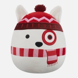 Target's Bullseye the Dog Squishmallow Christmas 2024 - 12” Tall